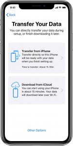 iOS12 4 iphone migration