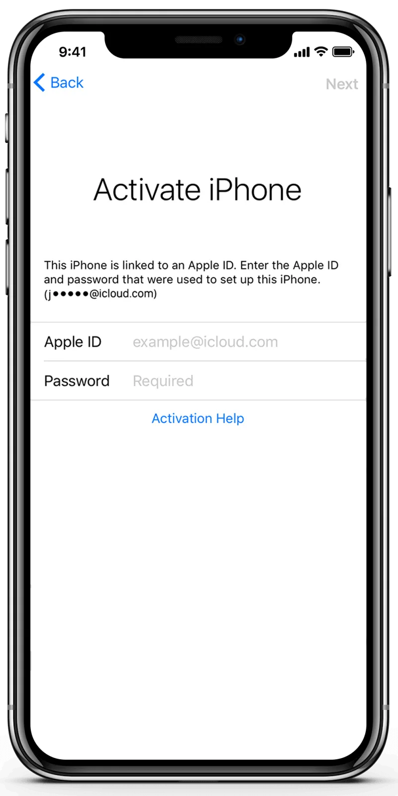Зняття блокування iCloud на iPhone