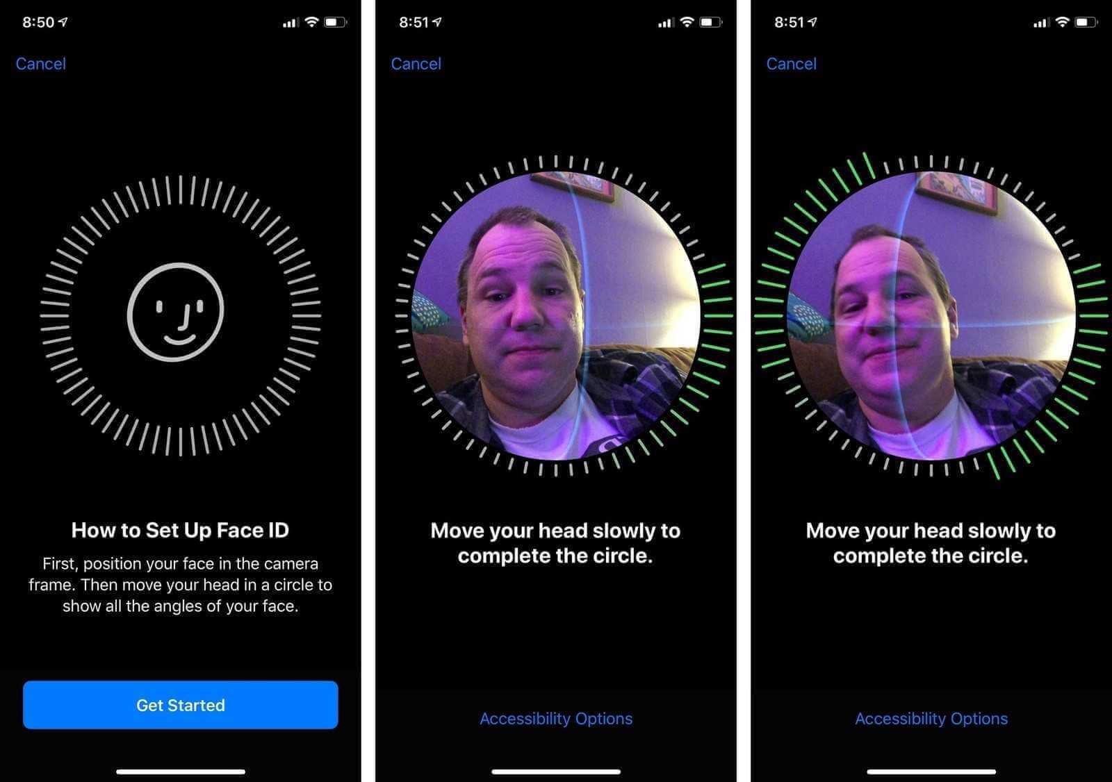 налаштування Face ID