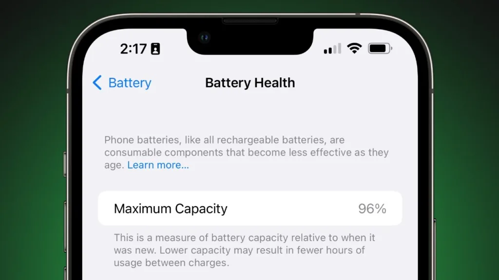 battery health