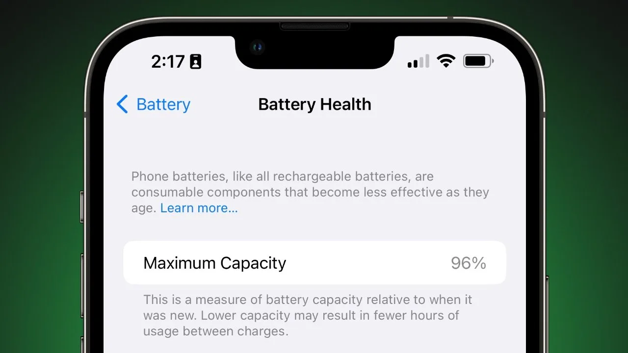battery health