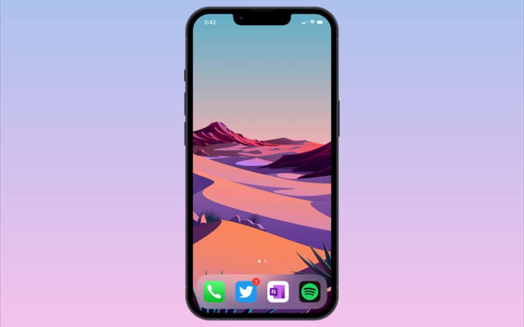 Як зробити порожній домашній екран на iPhone