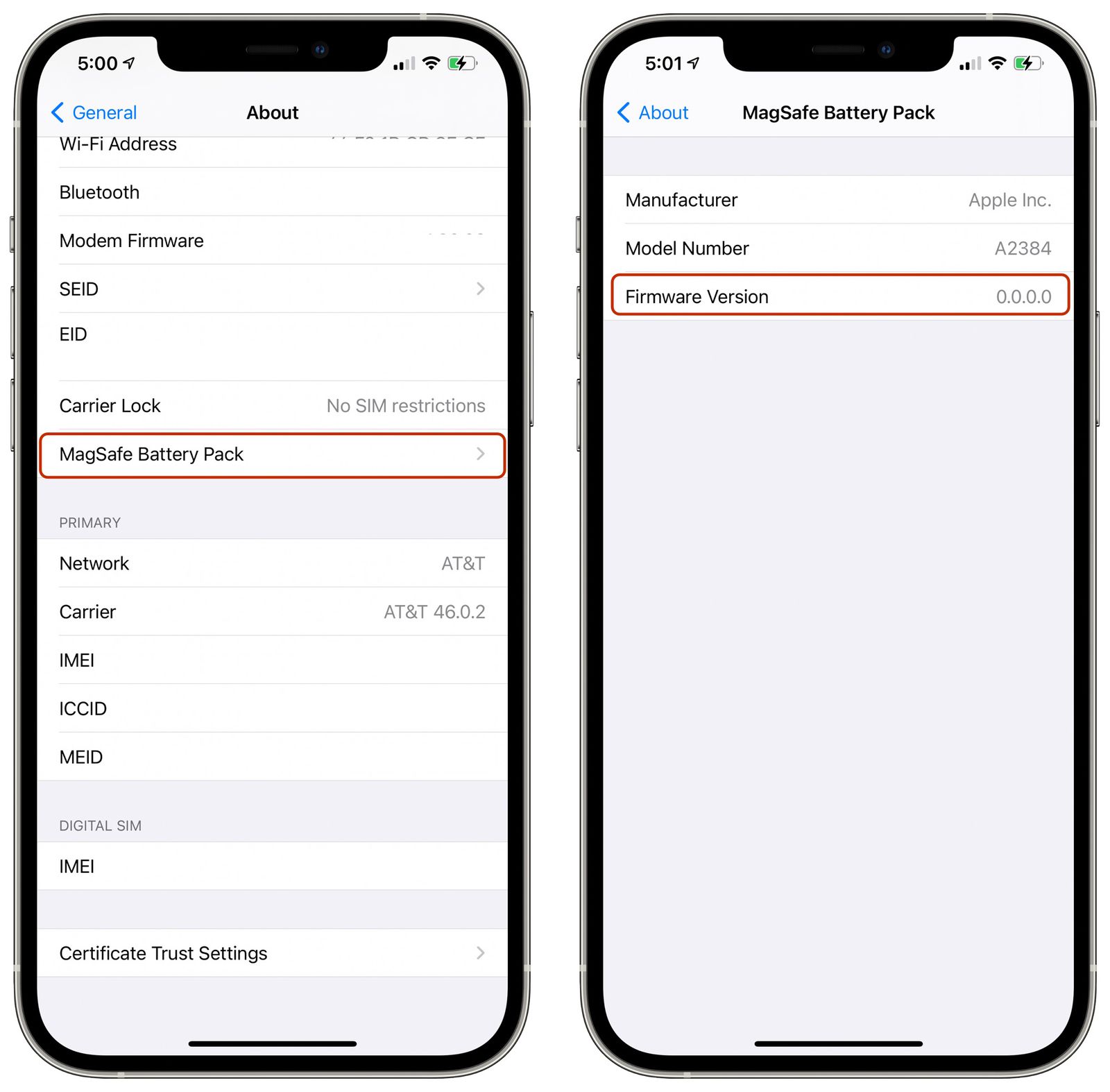 magsafe check firmware settings