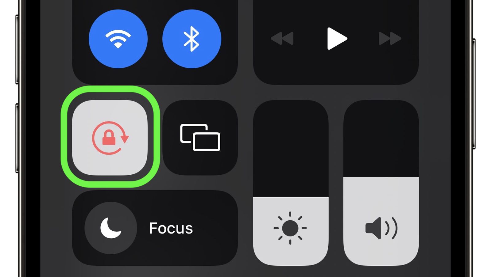 rotation lock