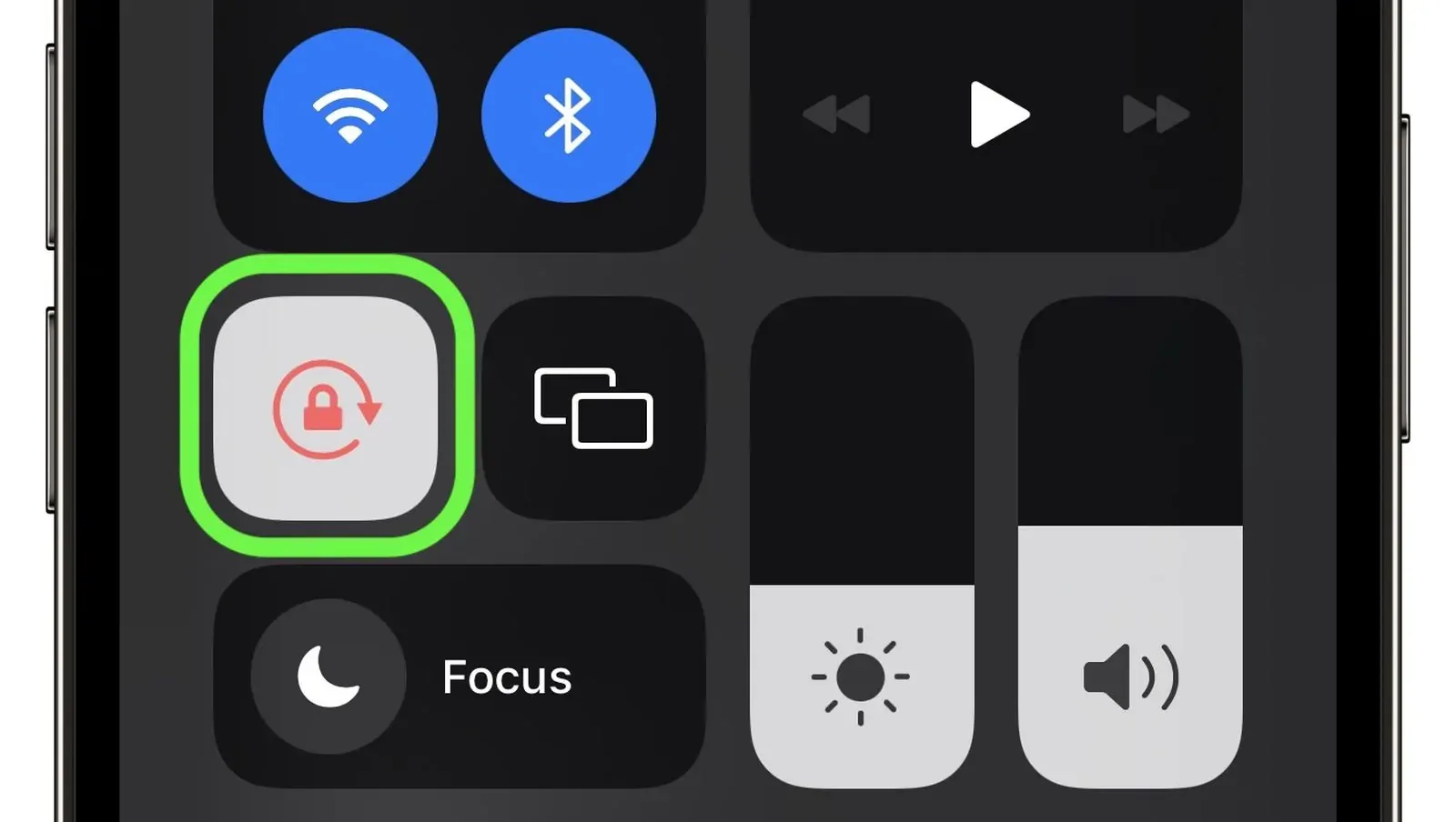 rotation lock