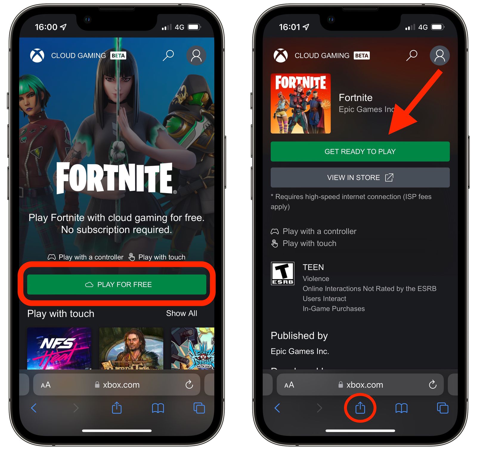 1play fortnite iphone ipad free