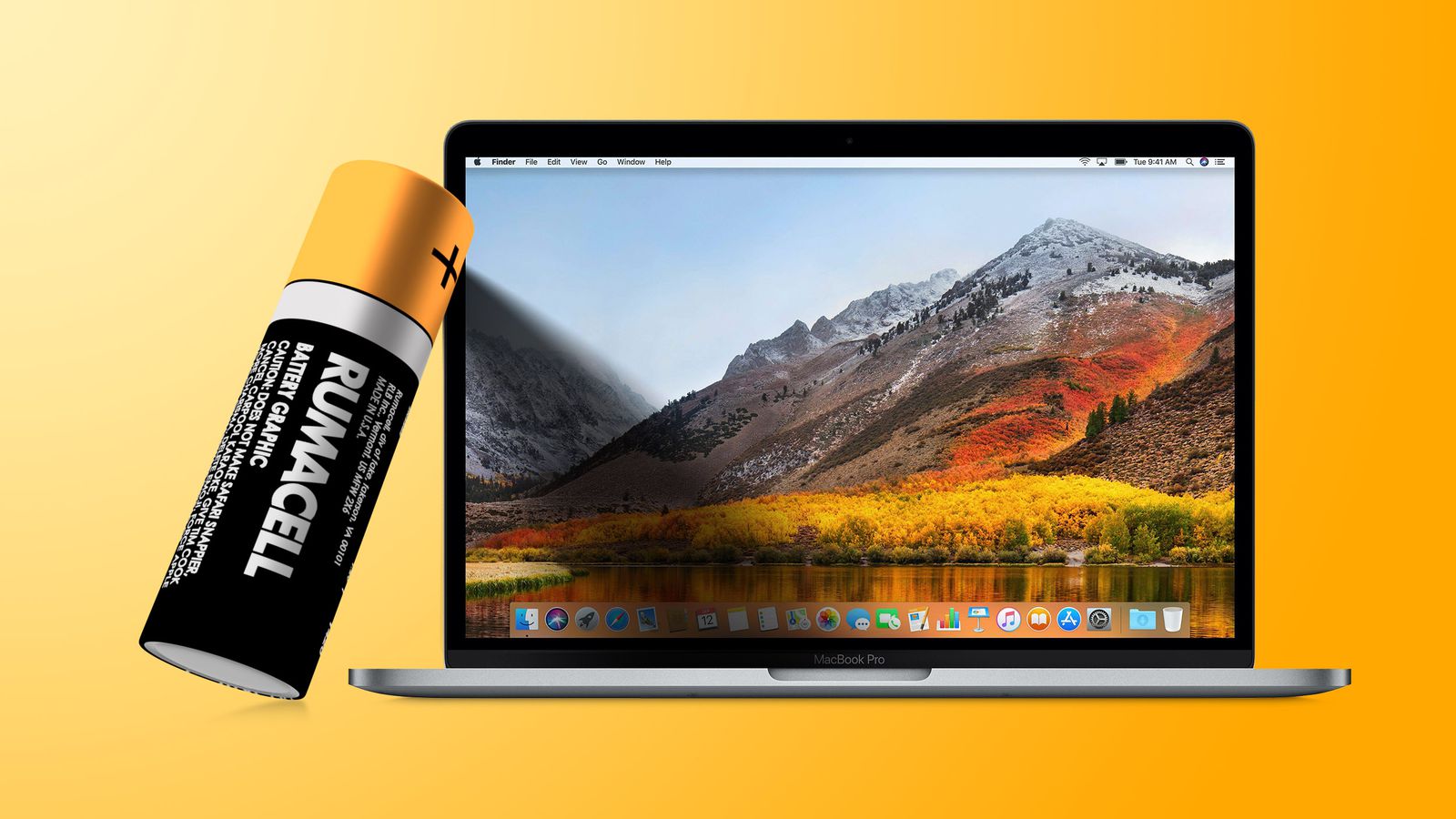 Відсоток заряду на MacBook