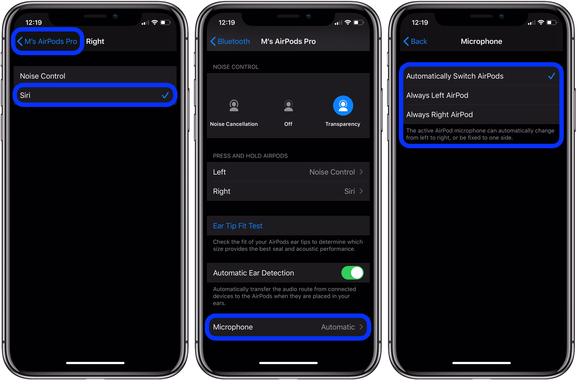 how to customize AirPods Pro controls walkthrough 2