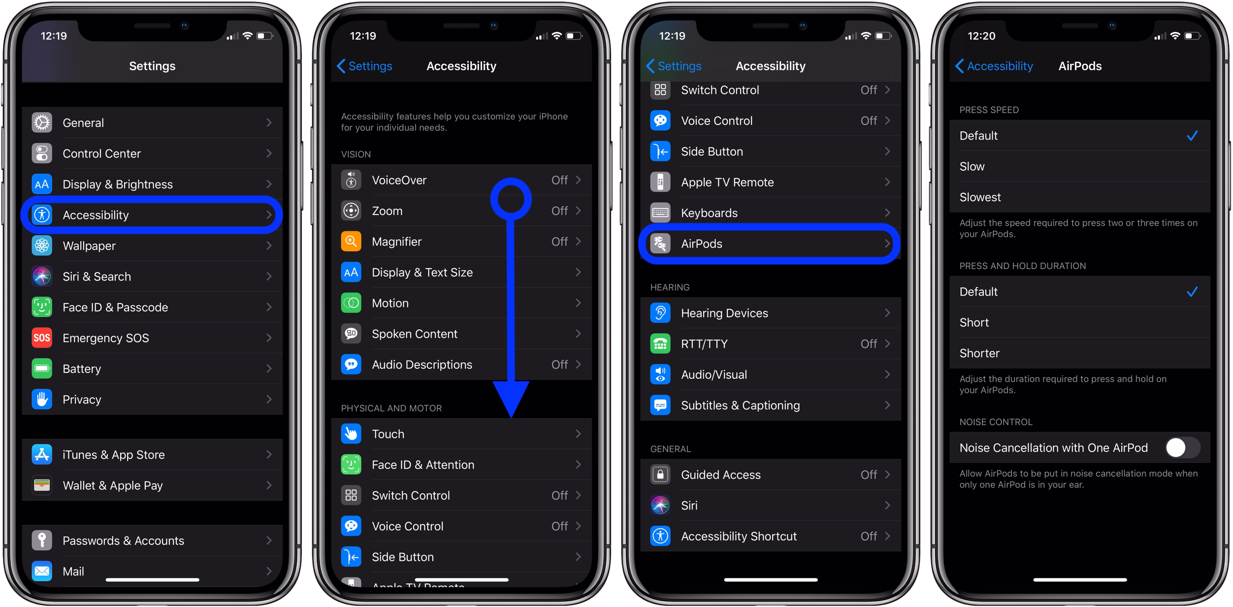 how to customize AirPods Pro controls walkthrough 3