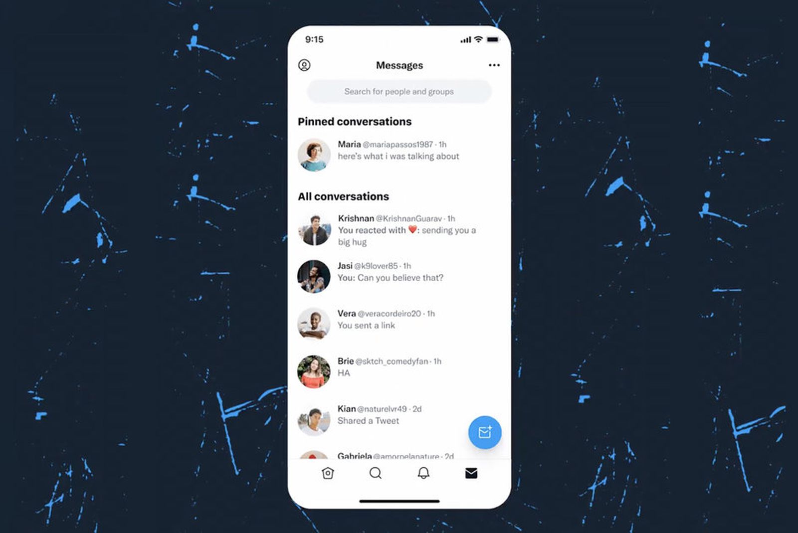twitter pin conversations