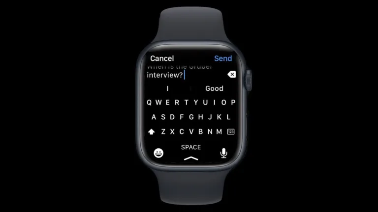 apple watch quicktype