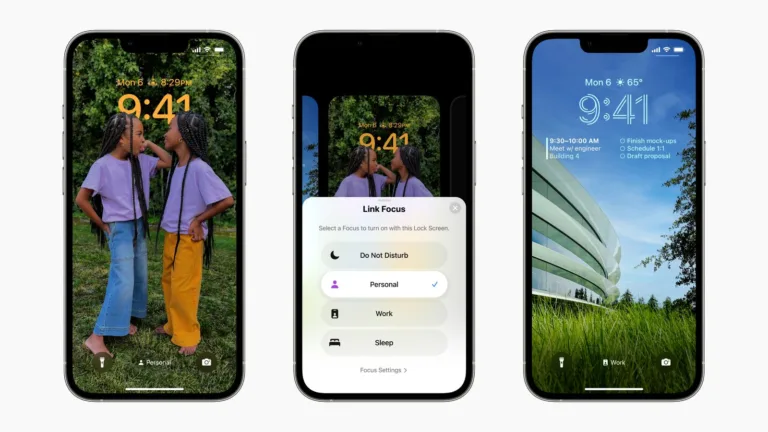 ios 16 focus lock screens