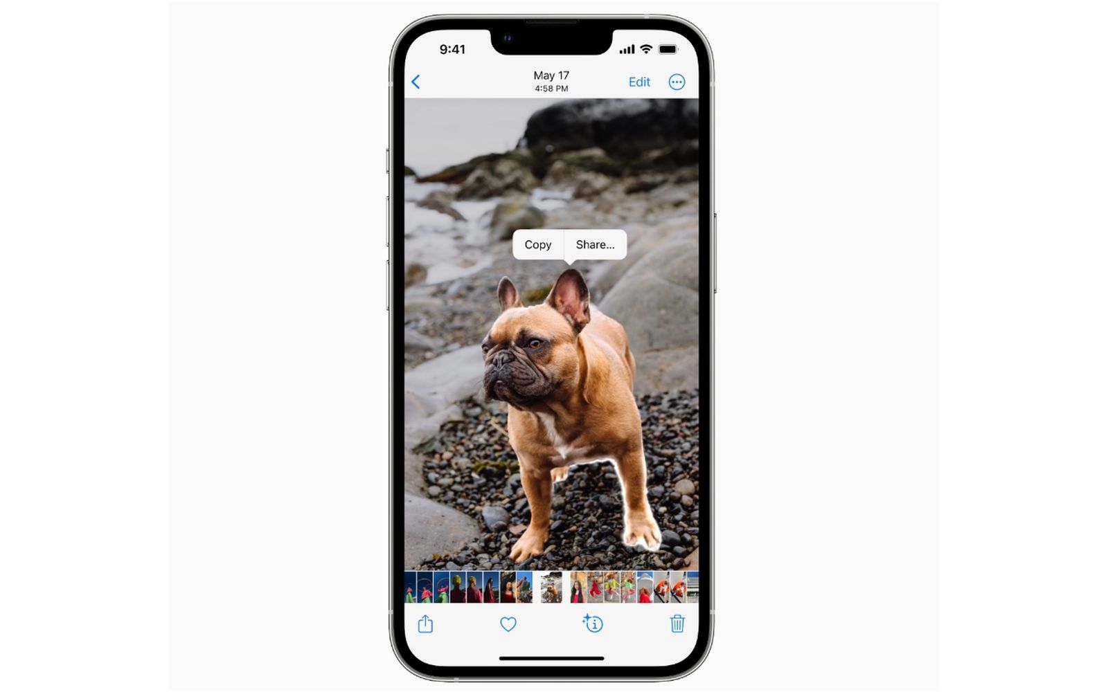 isolate subject ios 16