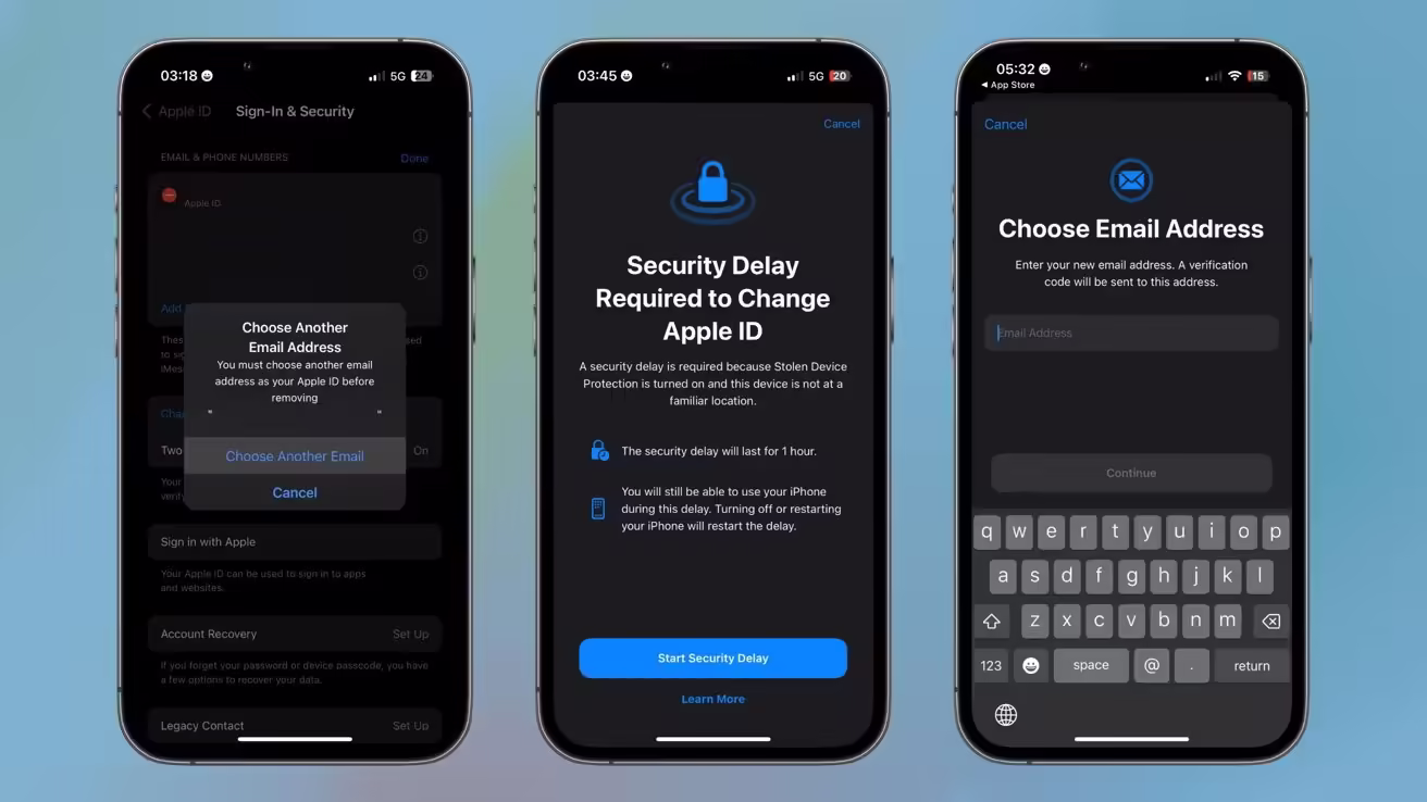 hange appleid 2 