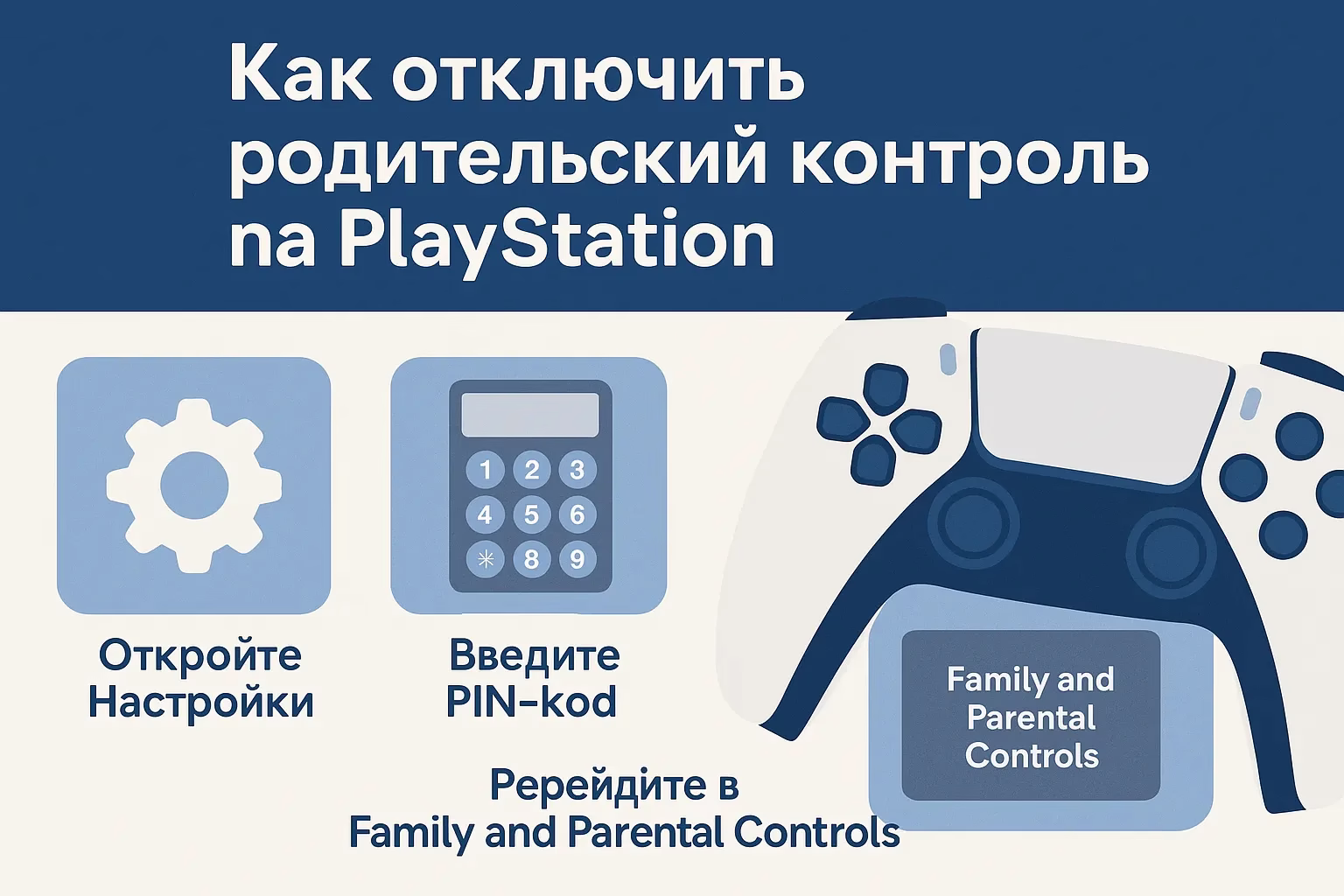 посібник з батьківського контролю PS