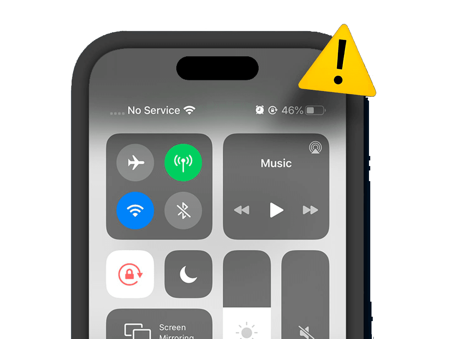 iPhone не бачить мережу