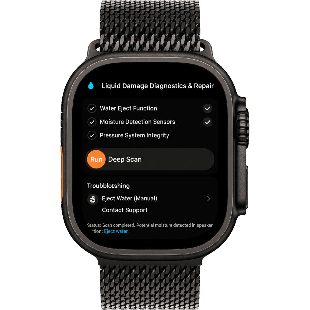 Діагностика та чистка Apple Watch після потрапляння води — AppRepair, Дніпро