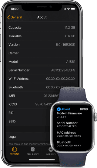Как определить модель Apple Watch