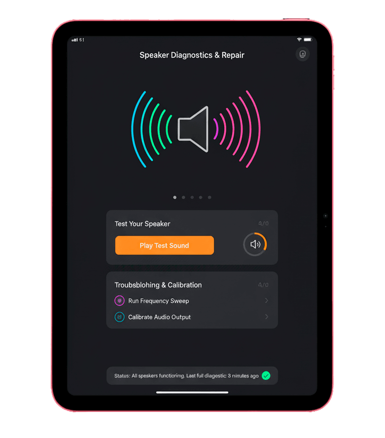 Ремонт динамика iPad в Днепре