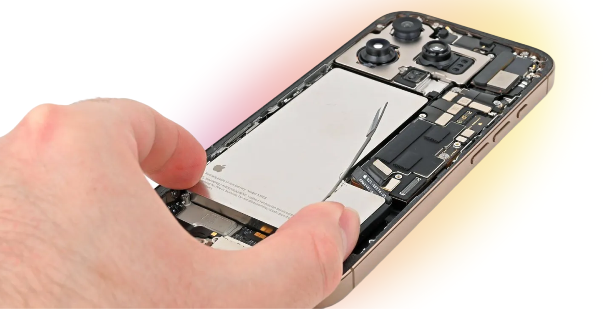Замена аккумулятора iPhone 16 Pro Max