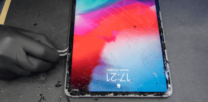 Замена стекла iPad